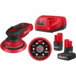 Milwaukee M12 FUEL 6" Random Orbital Sander Kit (3/16")